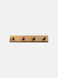 Pyramid four peg hook wall rack