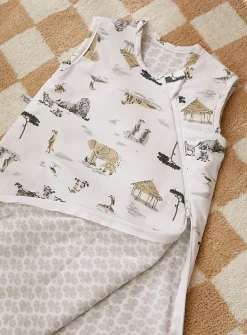 Quilted cotton sleep sack