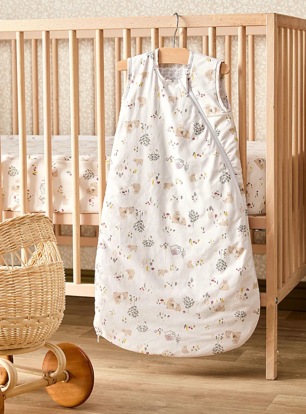 Quilted cotton sleep sack