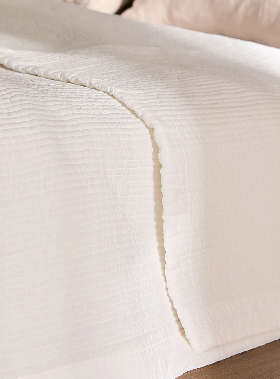 Quilted stripes duvet
