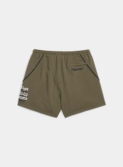 Quote embroidery track short