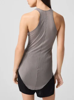 Racerback elongated cami