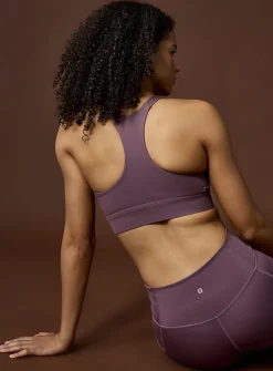Racerback velvety bra
