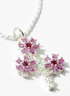 Rambling Rose pendant necklace