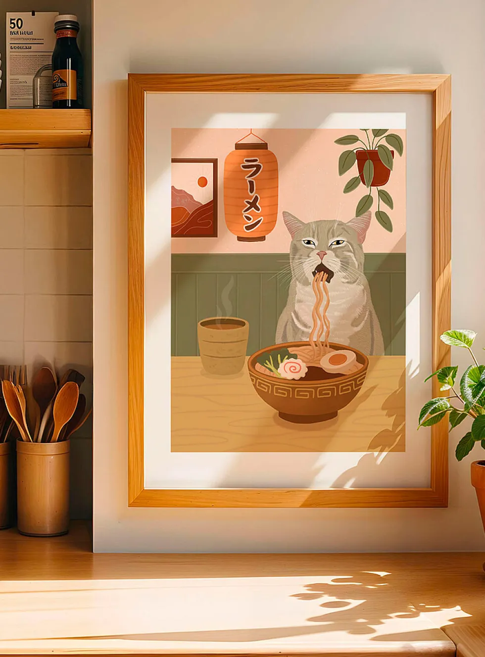 Ramen Time art print