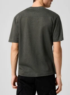 Raw yoke mini-logo T-shirt