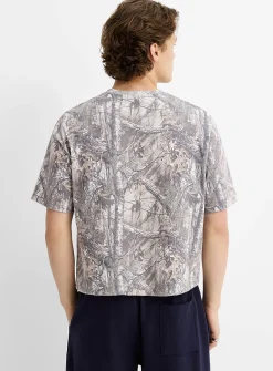 Real camo boxy T-shirt
