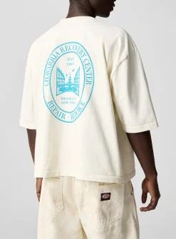 Recovery print boxy T-shirt