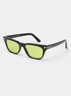 Rectangular cat-eye sunglasses