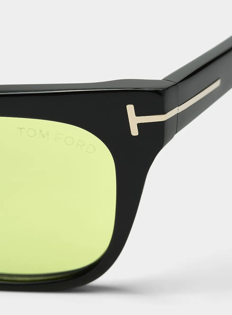 Rectangular cat-eye sunglasses