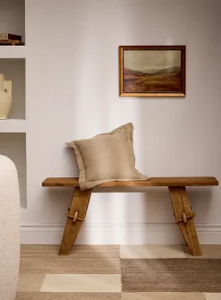 Recycled teak Rembrandt bench