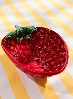 Red strawberry small bowl