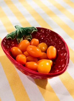 Red strawberry small bowl