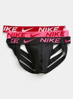 Red/pink-accent jockstraps