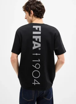 Reflective FIFA logo T-shirt