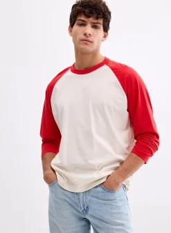 Regie contrast raglan T-shirt