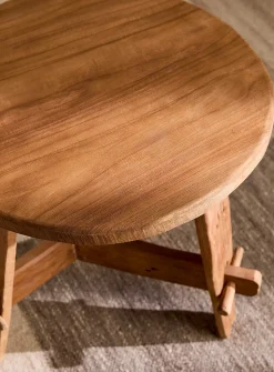 Rembrandt recycled teak low accent table