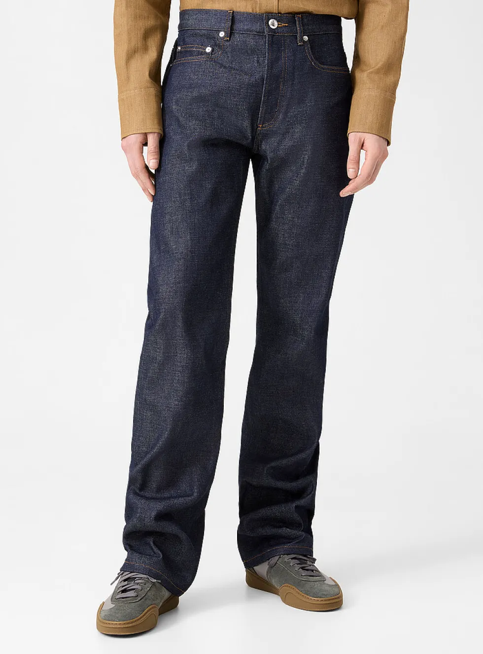 Rescue dark denim straight-leg jean