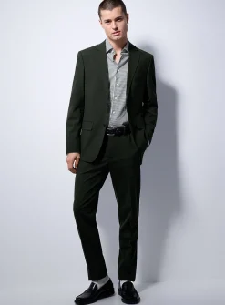 Responsible wool stretch pant
