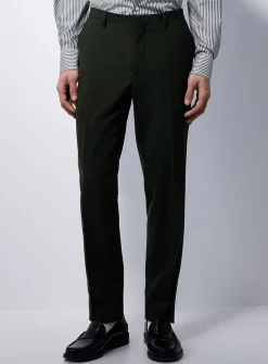 Responsible wool stretch pant