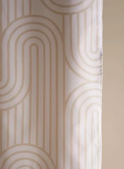 Retro arches shower curtain