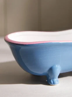 Retro bathtub soap dish