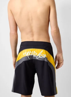 Retro block boardshort