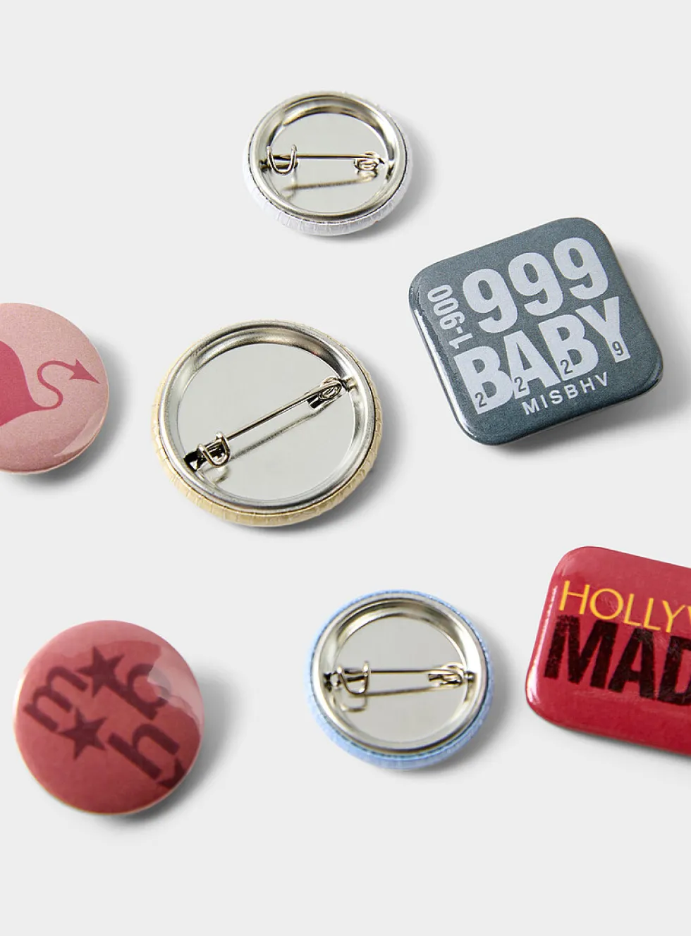Retro design pins
