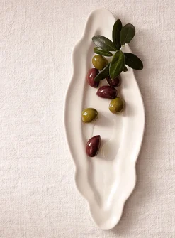 Retro porcelain olive dish