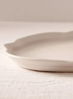 Retro porcelain serving tray