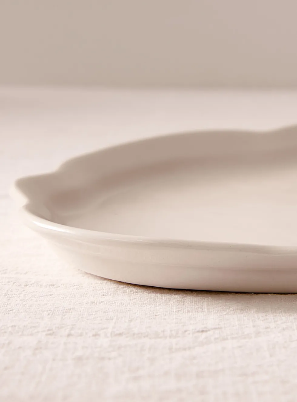 Retro porcelain serving tray