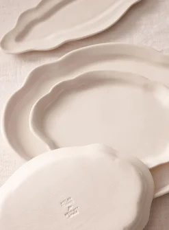 Retro porcelain serving tray