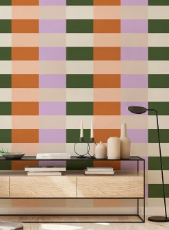 Retro Station self-adhesive wallpaper strip