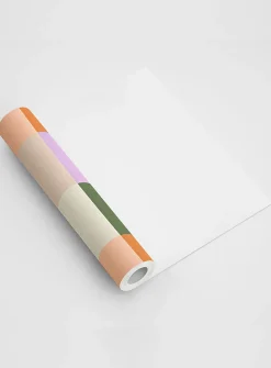 Retro Station self-adhesive wallpaper strip