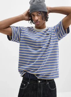 Retro stripe T-shirt