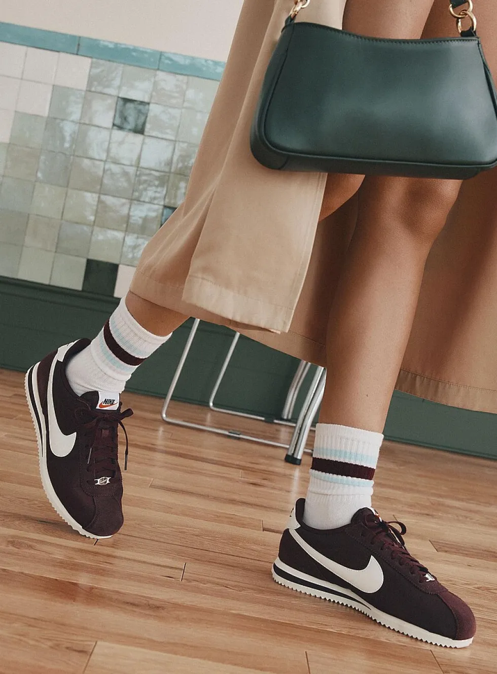 Retro stripes socks