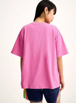 Retro sunset boxy-fit T-shirt
