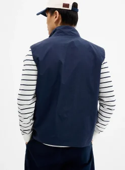 Reversible nylon fabric jacket