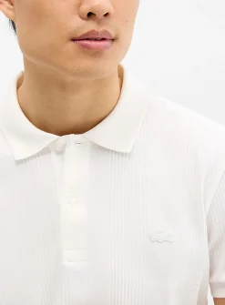 Ribbed block polo