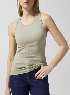 Ribbed jersey cami