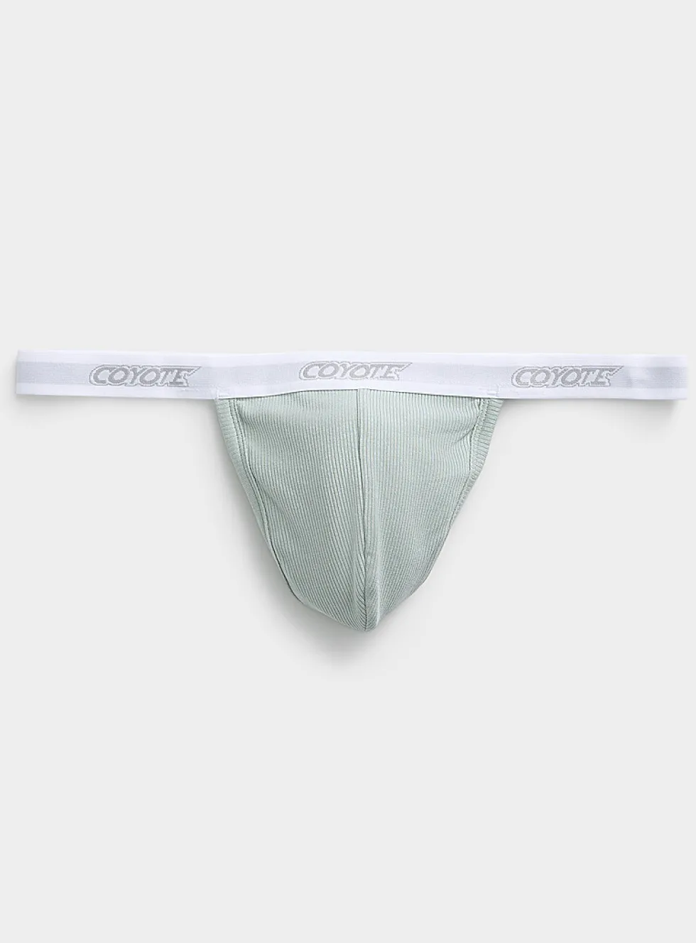 Ribbed thong
