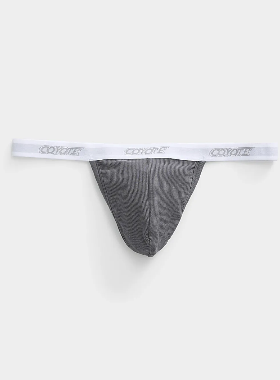 Ribbed thong