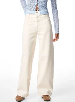 Ribcage wide-leg jean
