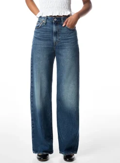 Ribcage wide-leg jean