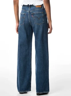Ribcage wide-leg jean