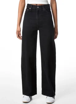 Ribcage wide-leg jean