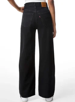 Ribcage wide-leg jean