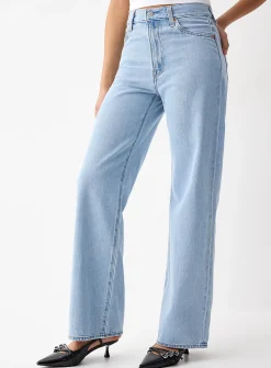 Ribcage wide-leg jean