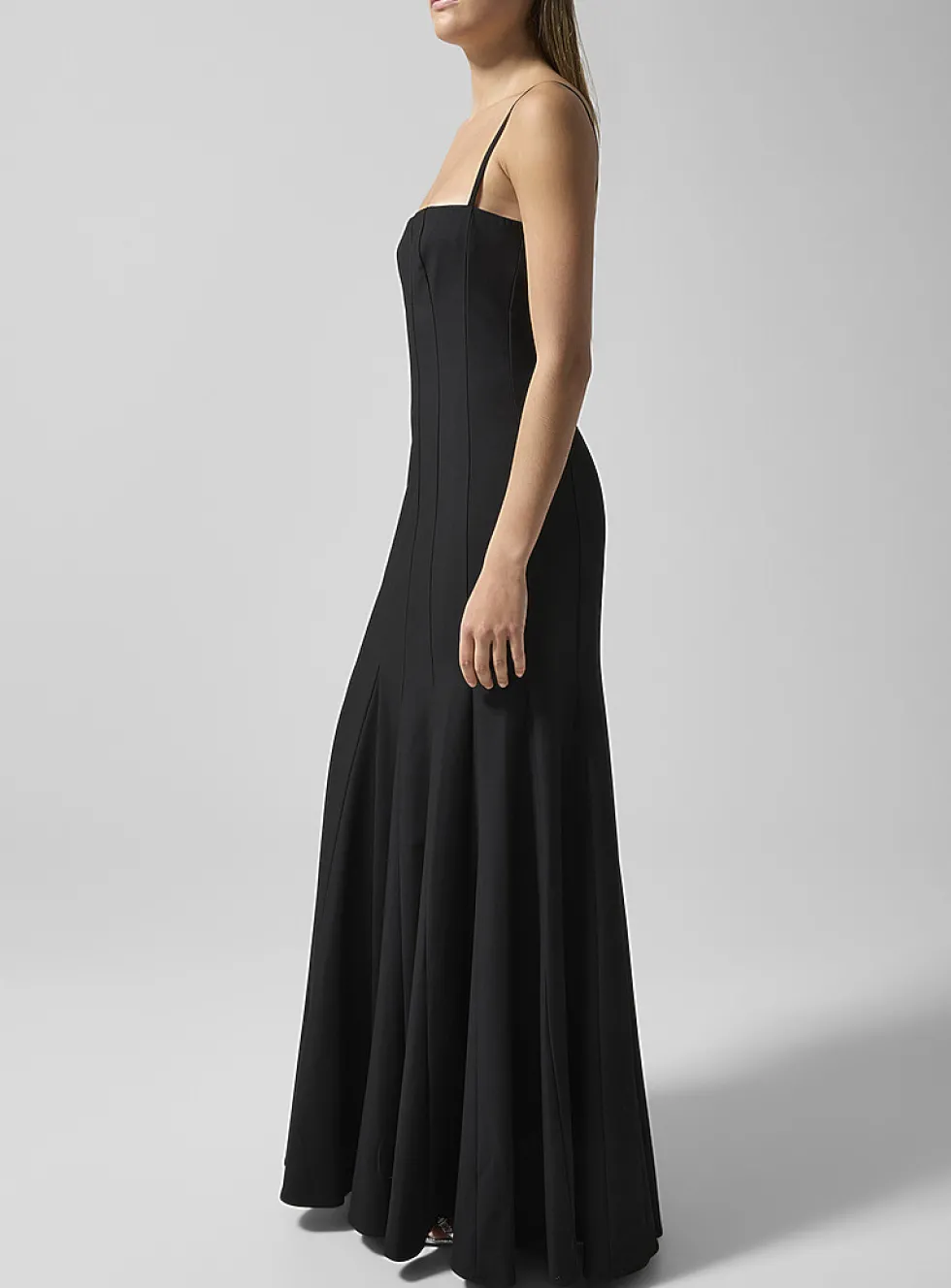 Rila vertical seams dress