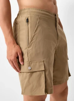 Ripstop cargo swim short